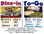 IndiGo Indian Bistro Takeout in Manchester CT